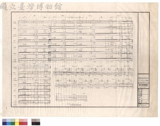 B22~B27、b11a~b5'、b20~25配筋藏品圖，第1張