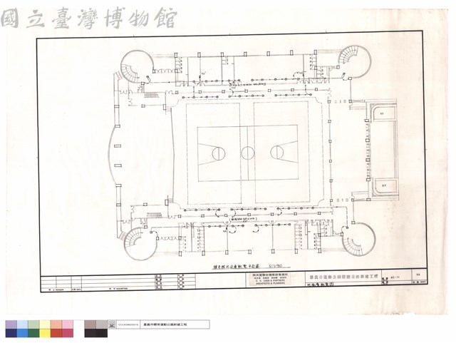 地面層配電圖藏品圖，第1張