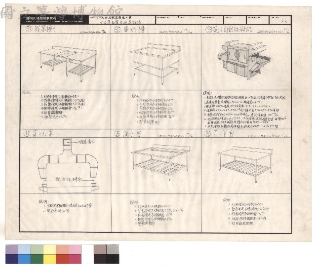 十四層西餐廳廚房設備藏品圖，第1張