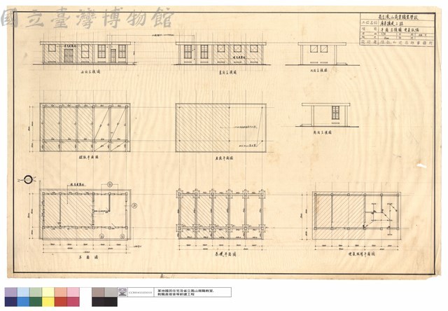 平面,立視圖,電氣設備藏品圖，第1張