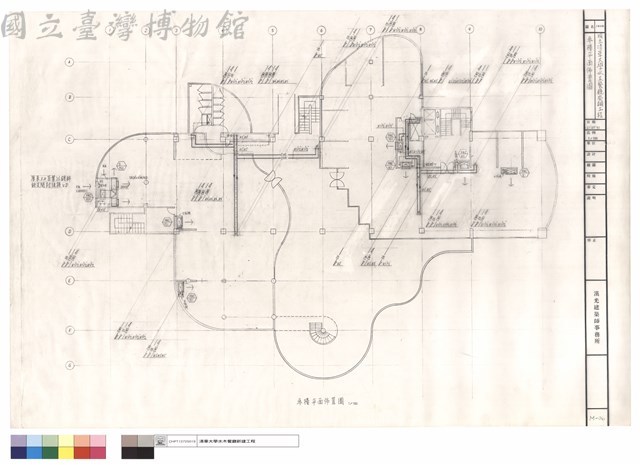 叁樓平面佈置圖藏品圖，第1張