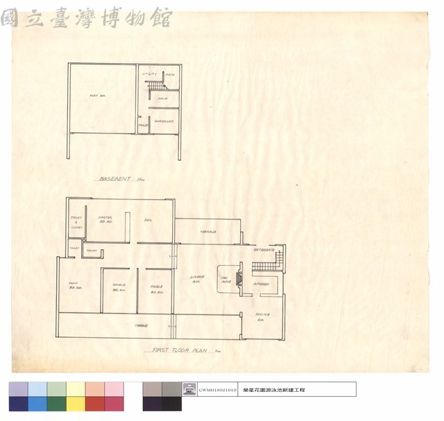 BASEIAENT、FIRST FLOOR PLAN藏品圖，第1張