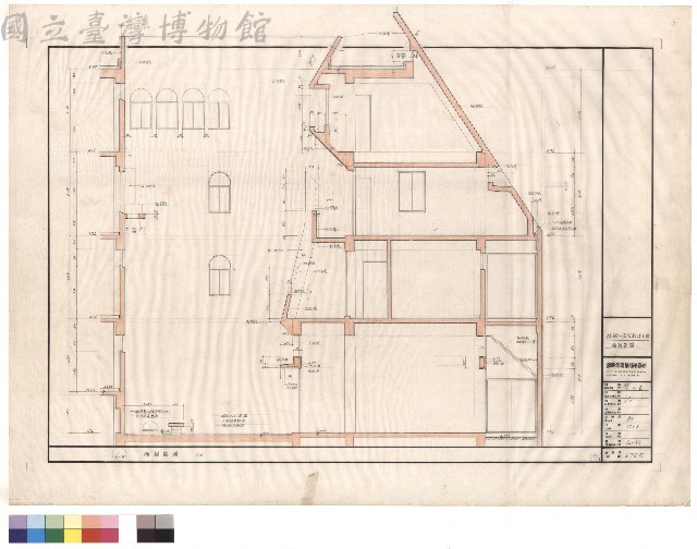 牆剖面圖藏品圖，第1張