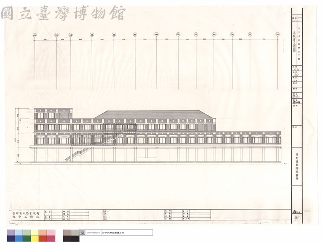 左段背立面圖藏品圖，第1張