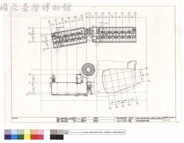七層冷媒管配置平面圖藏品圖，第1張