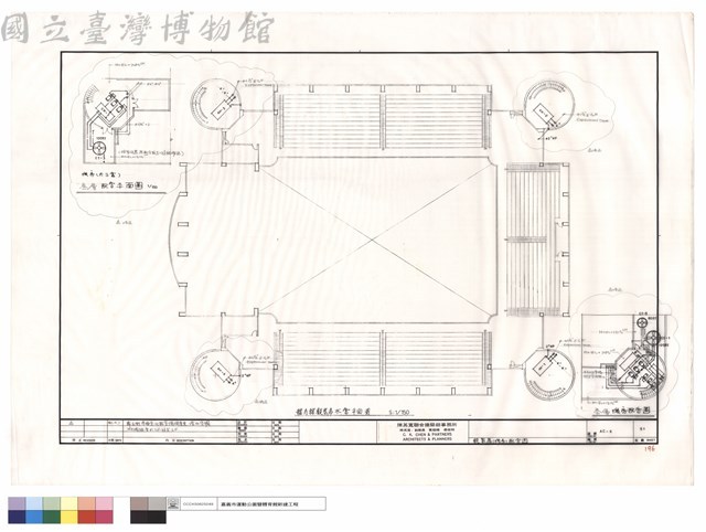 觀眾席(機房)配管圖藏品圖，第1張