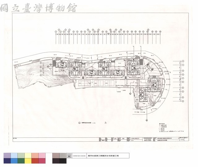 地面層庭園設施配置圖藏品圖，第1張