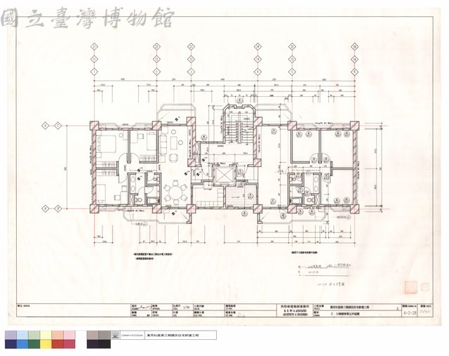 C、D棟標準單元平面圖藏品圖，第1張