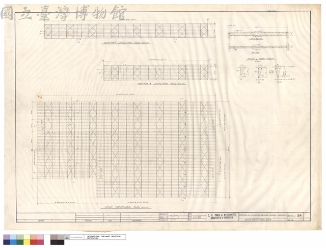 ROOF STRUCTURAL PLAN藏品圖，第1張