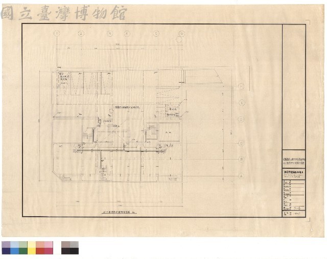 地下室污排水配管平面圖藏品圖，第1張