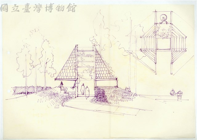 (手稿)草圖藏品圖，第1張