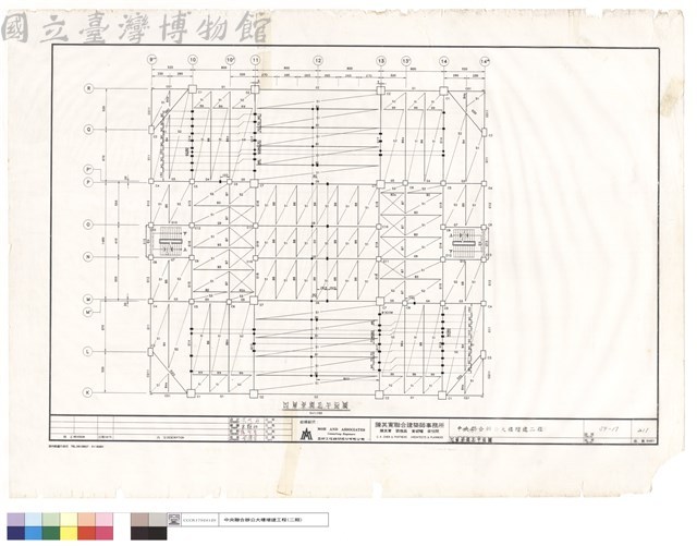 四層梁開孔平面圖藏品圖，第1張