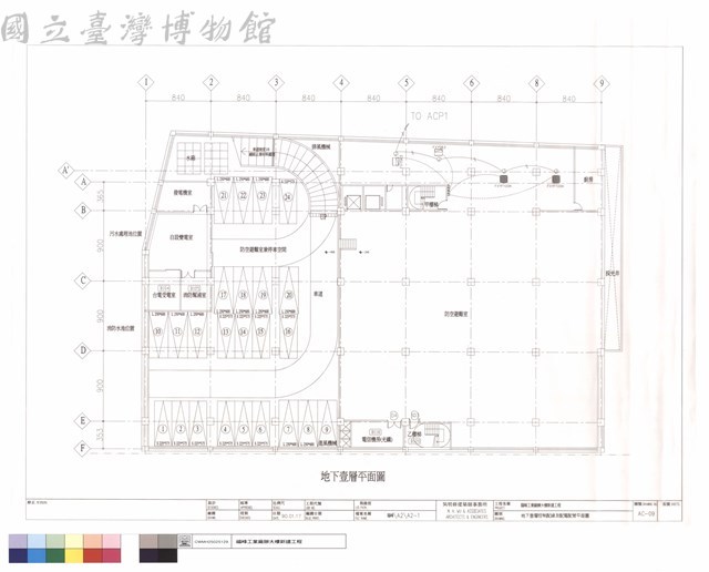地下壹層控制配線及配電配管平面圖藏品圖，第1張