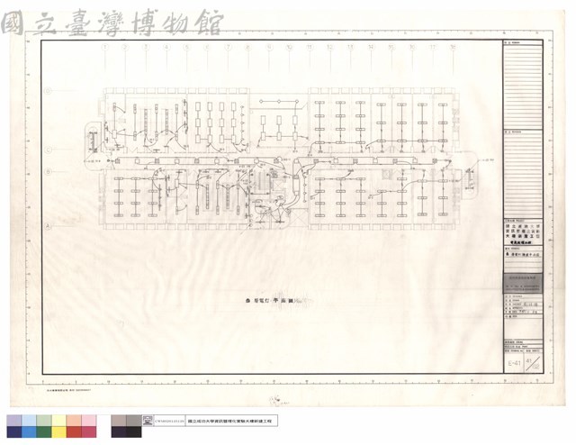 參層電燈插座平面圖藏品圖，第1張