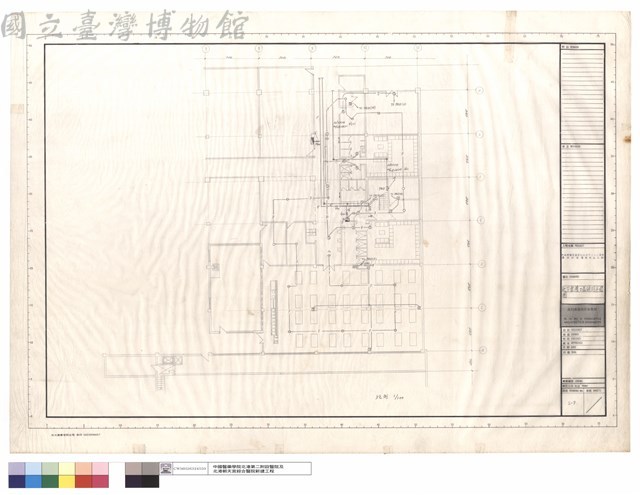 地下壹層D區消防平面圖藏品圖，第1張