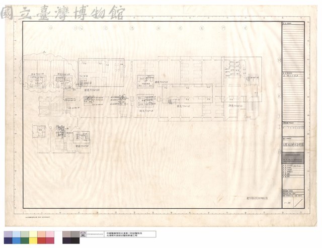 五層A區排水平面圖藏品圖，第1張