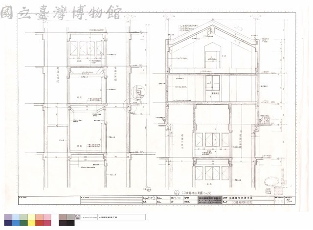 C,G棟電梯剖面圖藏品圖，第1張