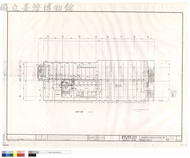 參層灑水設備平面藏品圖，第1張