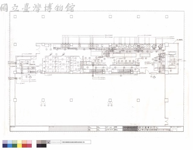 學生及員工廚房設備給排水及蒸汽定點圖藏品圖，第1張