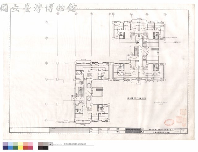A棟地面層弱電平面圖藏品圖，第1張