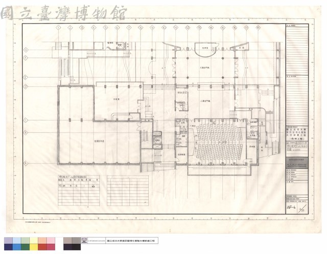 理化館地下1FL傢俱平面圖藏品圖，第1張