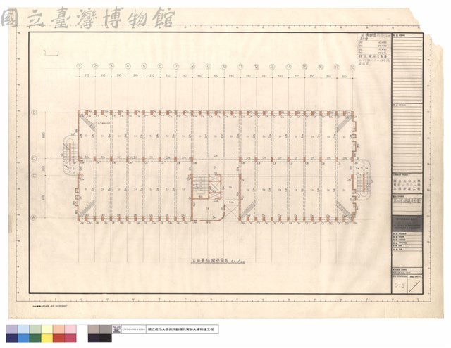 第四層結構平面圖藏品圖，第1張