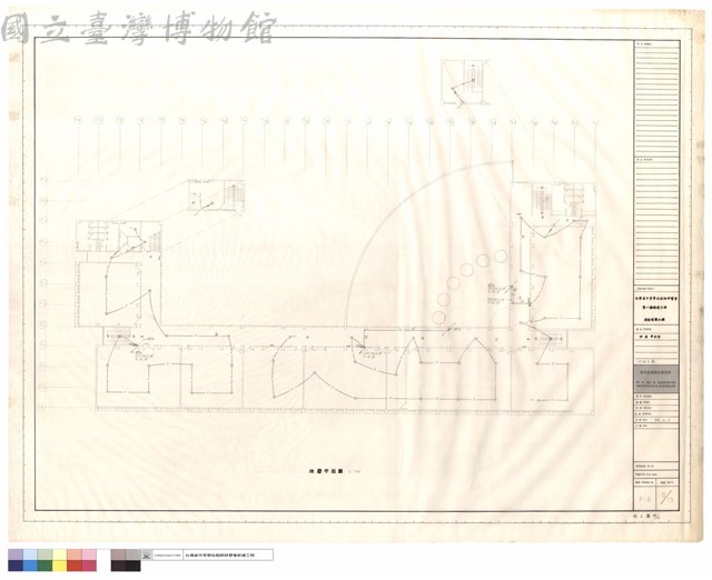肆層平面圖(行政大樓)藏品圖，第1張