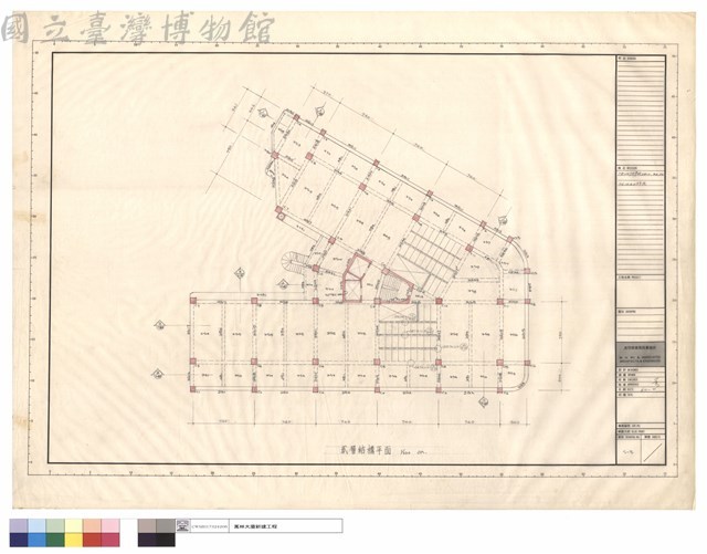 貳層結構平面藏品圖，第1張