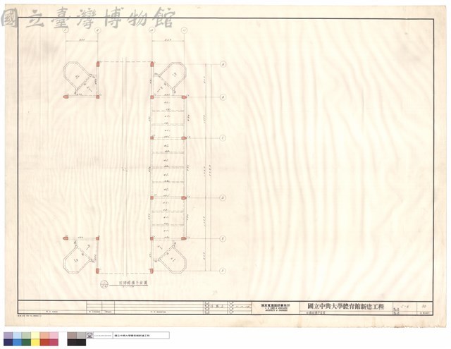 四樓結構平面圖藏品圖，第1張