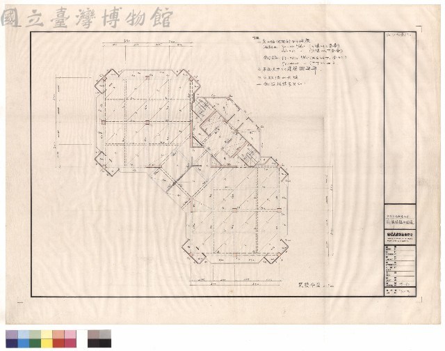 貳樓結構平面圖藏品圖，第1張