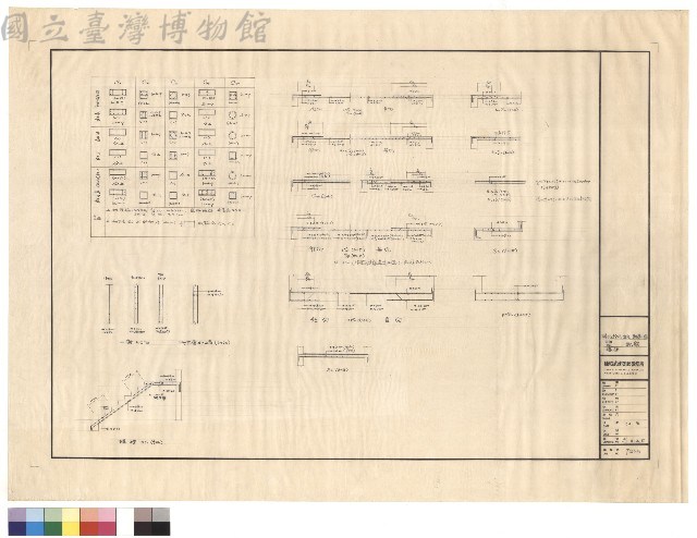 柱版,墻,梯 配筋藏品圖，第1張