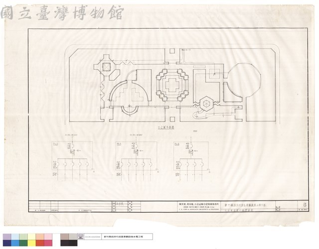 乙公園庭園灯配置圖藏品圖，第1張