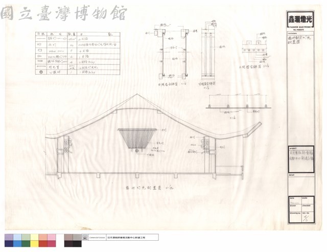 舞池部分燈光配置圖藏品圖，第1張