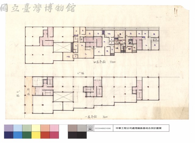 一層平面.四層平面藏品圖，第1張