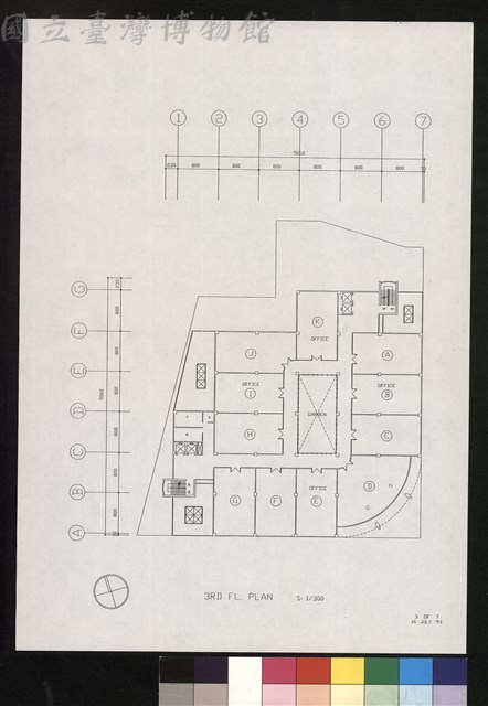 3RD FL. PLAN,3 OF 7藏品圖，第1張