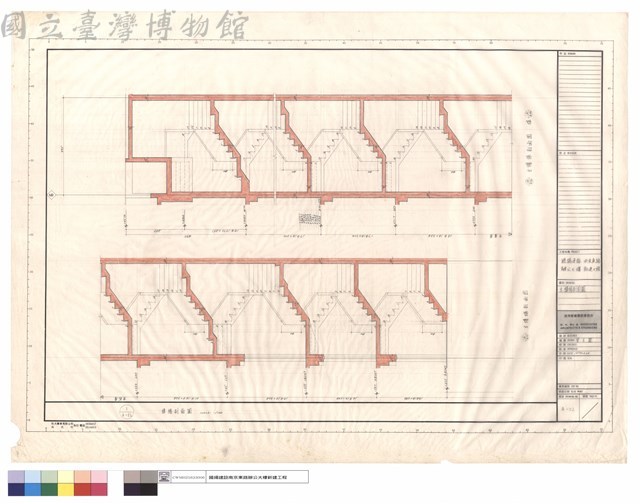 主樓梯剖面圖藏品圖，第1張