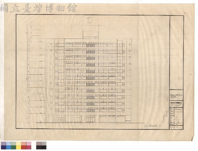 東向立面圖藏品圖，第1張