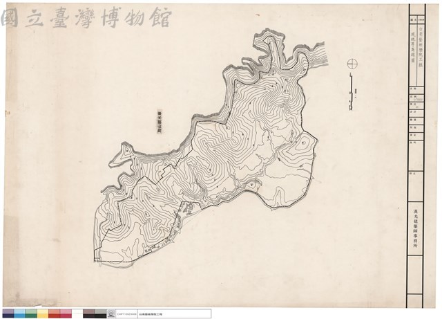 現地等高線圖藏品圖，第1張