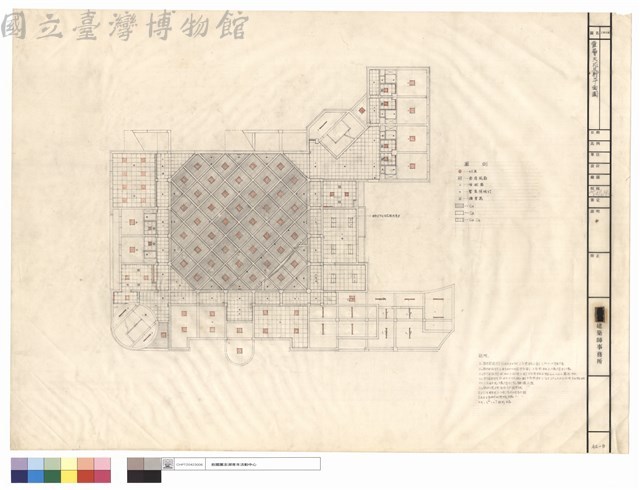 壹層天花反射平面圖藏品圖，第1張