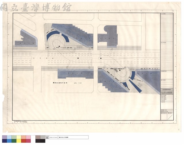 廣場及道路平面圖藏品圖，第1張