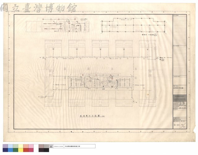 屋頂電燈平面圖藏品圖，第1張