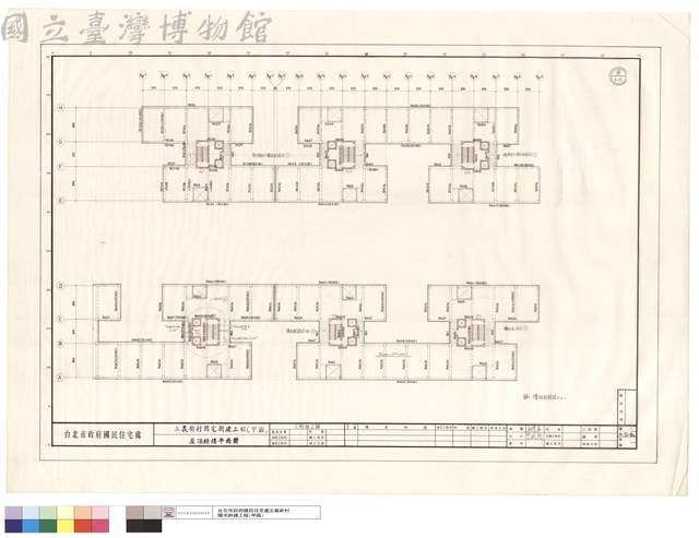 屋頂結構平面圖藏品圖，第1張
