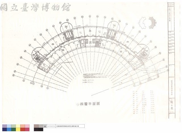 二館四層平面圖藏品圖，第1張