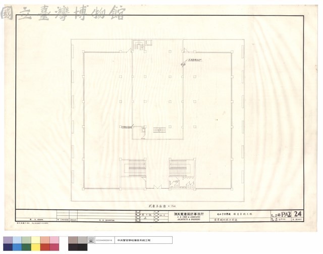 圖書館配線平面圖藏品圖，第1張