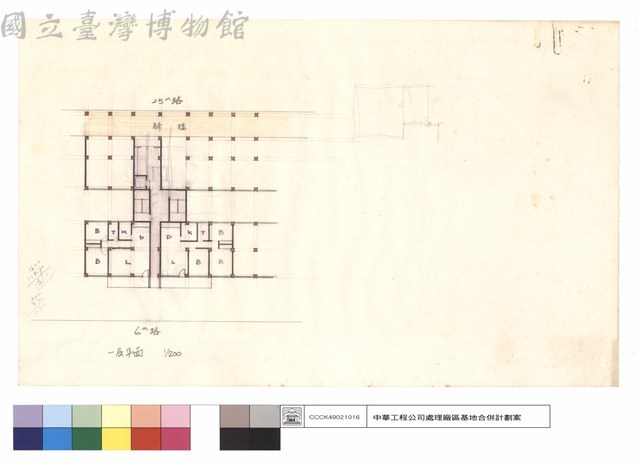 一層平面藏品圖，第1張