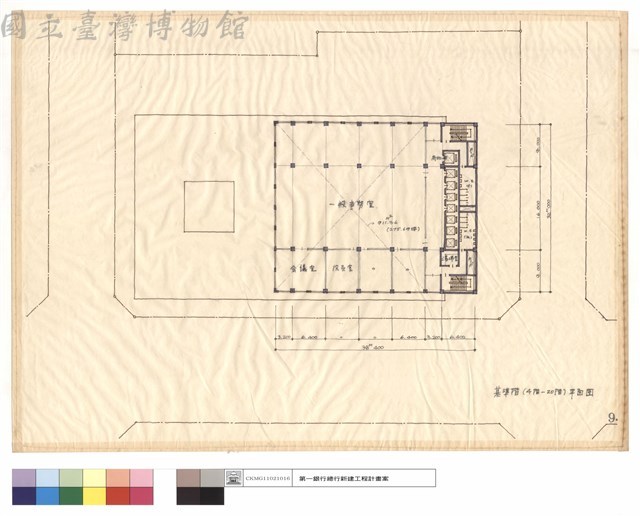 基準階(4階-20階)平面圖藏品圖，第1張