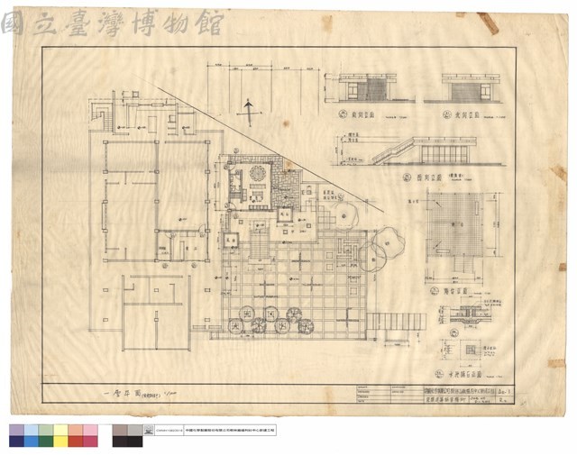 一層平面（變更設計）藏品圖，第1張