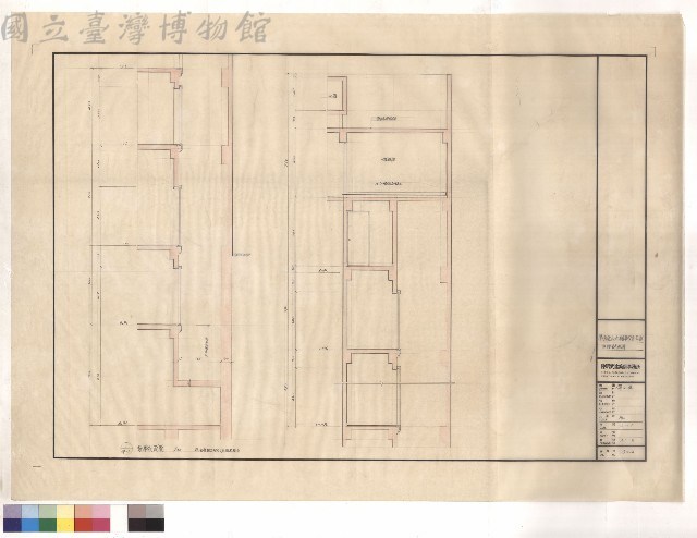 電梯剖面圖藏品圖，第1張