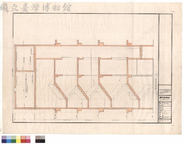 D樓梯與電梯剖面藏品圖，第1張