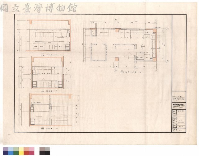 廚房平面立面圖藏品圖，第1張